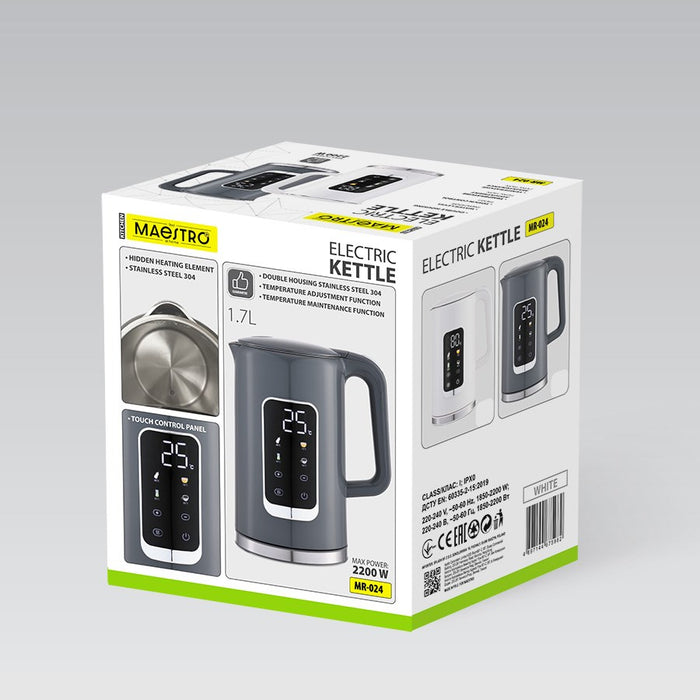 Electric kettle Maestro MR-024 (MR-024-WHITE) White