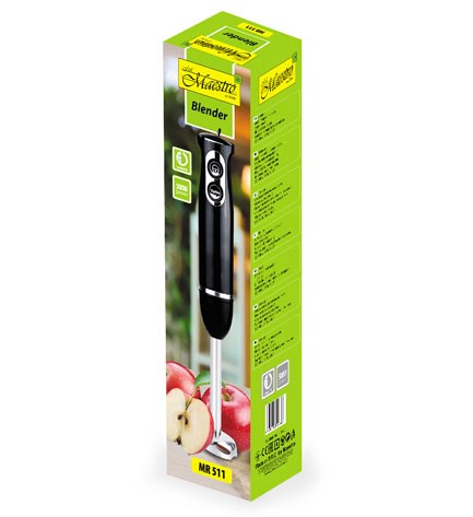 Feel-Maestro MR-511 blender Cooking blender Black 500 W