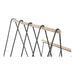 Magazine rack DKD Home Decor 8424001814008 41 x 31 x 36 cm Black Iron MDF Wood - Декорация и Осветление<<<Дом