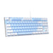 MageGee MK-STAR wired keyboard (white and blue) - Wired<<<Keyboards<<<Gaming<<<InnproXML