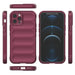 Magic Shield Case for iPhone 12 Pro flexible armored burgundy cover - Cell phone cases and covers<<<HurtelXML