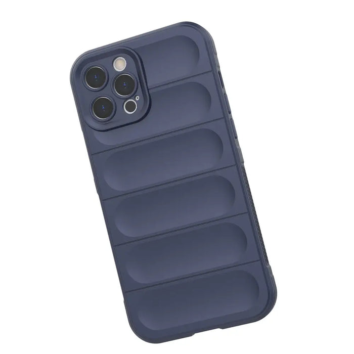 Magic Shield Case case for iPhone 12 Pro Max flexible armored dark blue cover - Cell phone cases and covers<<<HurtelXML
