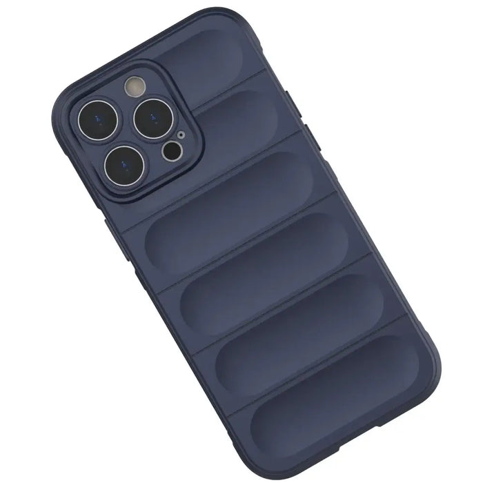 Magic Shield Case case for iPhone 14 Pro Max elastic armored case in burgundy - Cell phone cases and covers<<<HurtelXML