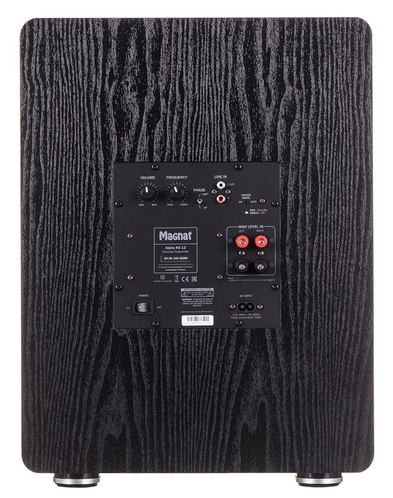 Magnat ALPHA RS12 Black Active subwoofer 120 W