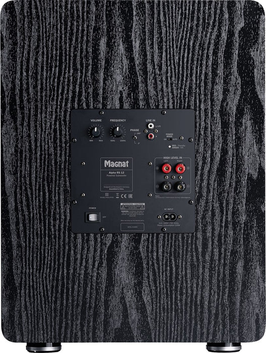 Magnat ALPHA RS12 Black Active subwoofer 120 W