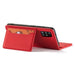 Magnet Card Case For Samsung Galaxy A12 5G Pouch Wallet Card Holder Red - Cell phone cases and covers<<<HurtelXML