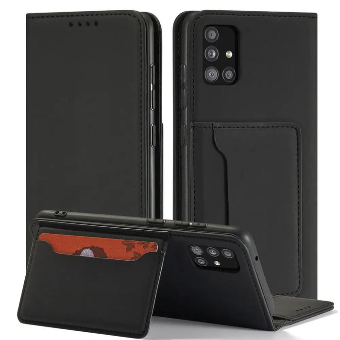 Magnet Card Case Case for Samsung Galaxy A13 5G Pouch Wallet Card Holder Black - Cell phone cases and covers<<<HurtelXML