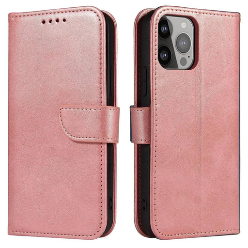 Magnet Case Cover for Xiaomi Redmi Note 12 5G / Poco X5 5G Cover Flip Wallet Stand Pink - Cell phone cases