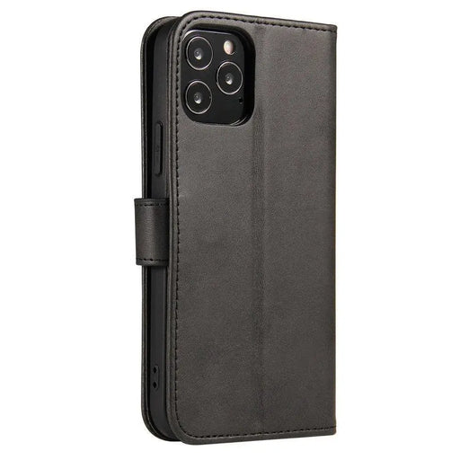 Magnet Case elegant case case cover with a flap and stand function for Motorola Moto G71 5G black - Cell phone cases
