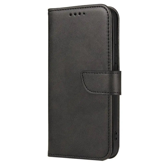 Magnet Case elegant case case cover with a flap and stand function Realme GT Neo 3 black - Cell phone cases