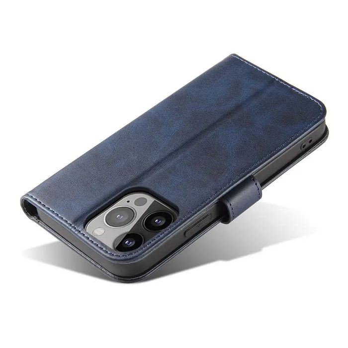 Magnet Case for Samsung S24 Ultra with flap and wallet - blue - Cell phone cases and covers<<<HurtelXML
