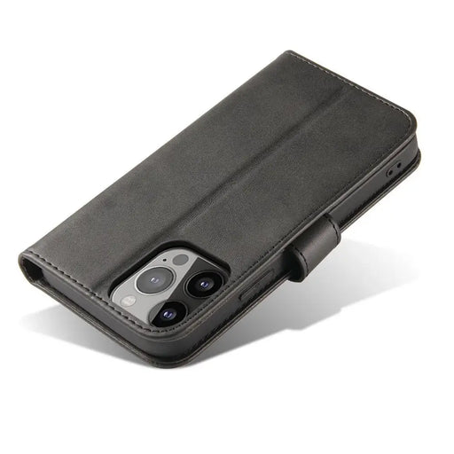 Magnet Case with flap for Honor 90 Lite/X50i - black - Cell phone cases and covers<<<HurtelXML