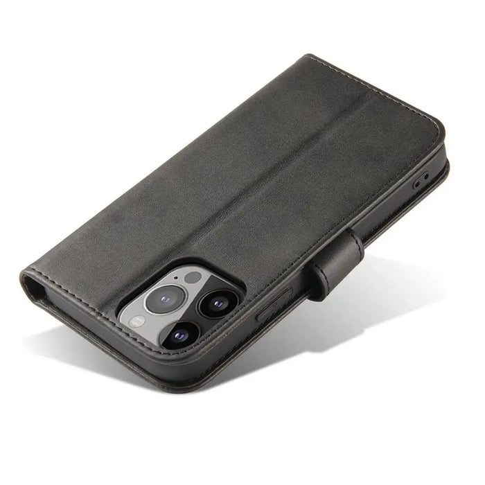 Magnet Case with flap for Honor 90 Lite/X50i - black - Cell phone cases and covers<<<HurtelXML
