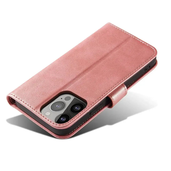 Magnet Case with flap for iPhone 16e - pink - Cell phone cases and covers<<<HurtelXML