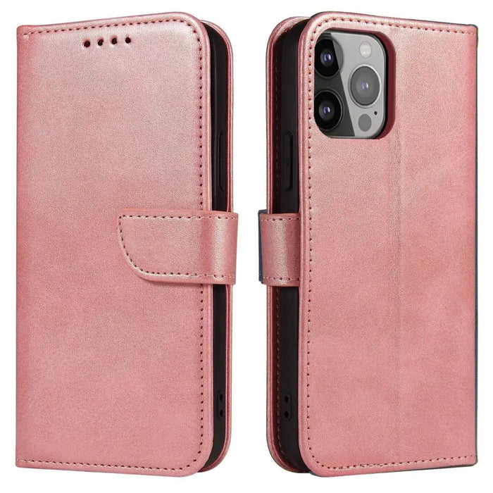 Magnet Case with flap for iPhone 16e - pink - Cell phone cases and covers<<<HurtelXML