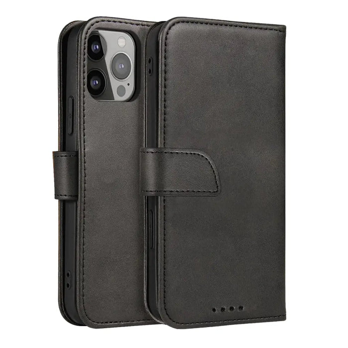 Magnet Case with Flip for Samsung Galaxy A56 - Black - Cell phone cases and covers<<<HurtelXML