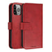 Magnet Case with Flip for Samsung Galaxy S25 Ultra - Red - Cell phone cases and covers<<<HurtelXML