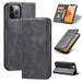 Magnet Fancy Case Case for iPhone 12 Pro Max Pouch Wallet Card Holder Black - Cell phone cases and covers<<<HurtelXML