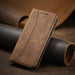 Magnet Fancy Case Case for iPhone 12 Pro Max Pouch Wallet Card Holder Brown - Cell phone cases and covers<<<HurtelXML