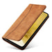Magnet Fancy Case Case for Samsung Galaxy S22 + (S22 Plus) Pouch Wallet Card Holder Brown - Cell phone cases