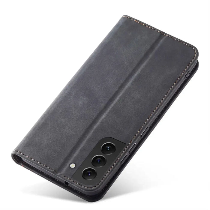 Magnet Fancy Case for Samsung Galaxy S23 Ultra flip cover wallet stand black - Cell phone cases and covers<<<HurtelXML