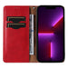 Magnet Strap Case Case for iPhone 12 Pro Max Pouch Wallet + Mini Lanyard Pendant Red - Cell phone cases