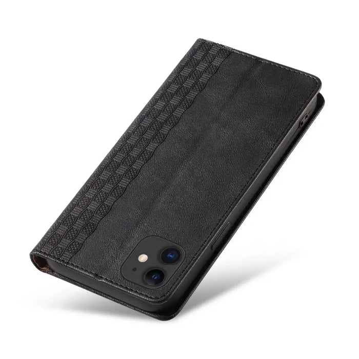 Magnet Strap Case for iPhone 13 Pouch Wallet + Mini Lanyard Pendant Black - Cell phone cases and covers<<<HurtelXML