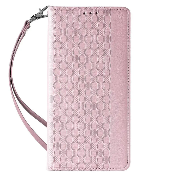 Magnet Strap Case for iPhone 13 Pro Pouch Wallet + Mini Lanyard Pendant Pink - Cell phone cases and covers<<<HurtelXML