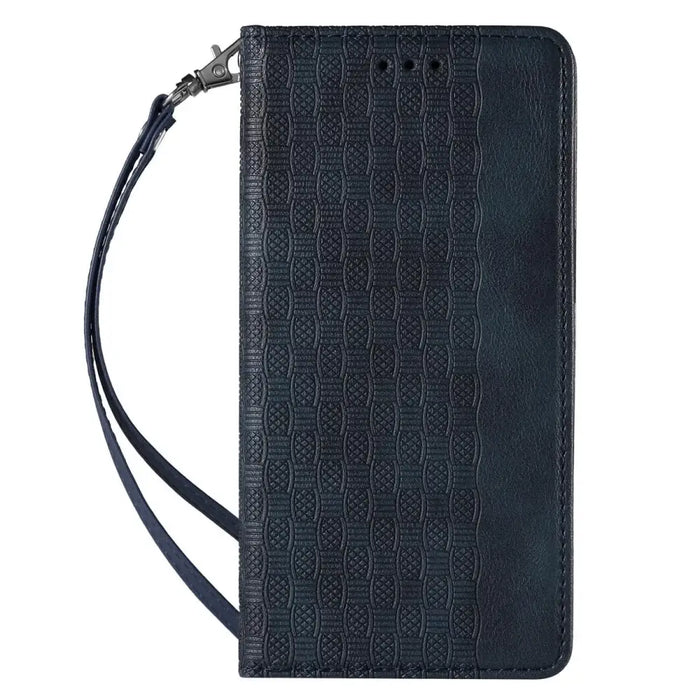 Magnet Strap Case Case For Samsung Galaxy A23 5G Flip Wallet Mini Lanyard Stand Blue - Cell phone cases