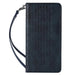 Magnet Strap Case Case For Samsung Galaxy A23 5G Flip Wallet Mini Lanyard Stand Blue - Cell phone cases