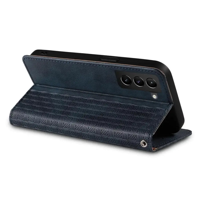 Magnet Strap Case Case For Samsung Galaxy A23 5G Flip Wallet Mini Lanyard Stand Blue - Cell phone cases