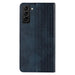 Magnet Strap Case Case for Samsung Galaxy S22 Ultra Pouch Wallet + Mini Lanyard Pendant Blue - Cell phone cases