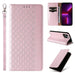 Magnet Strap Case iPhone 14 Case Flip Wallet Mini Lanyard Stand Pink - Cell phone cases and covers<<<HurtelXML