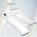 Magnetic Abrasive iPhone 17 Air Case Compatible with MagSafe - Matte White - Cell phone cases and covers<<<HurtelXML