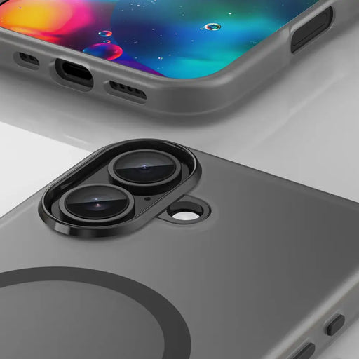 Magnetic Abrasive iPhone 17 Case Compatible with MagSafe - Matte Black - Cell phone cases and covers<<<HurtelXML