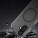 Magnetic Abrasive iPhone 17 Case Compatible with MagSafe - Matte Black - Cell phone cases and covers<<<HurtelXML