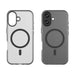Magnetic Abrasive iPhone 17 Case Compatible with MagSafe - Matte Black - Cell phone cases and covers<<<HurtelXML