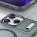 Magnetic Abrasive iPhone 17 Pro Case Compatible with MagSafe - Matte Blue - Cell phone cases and covers<<<HurtelXML