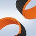 Magnetic Apple Watch SE 9 8 7 6 5 4 3 2 1 (41 40 38 mm) Dux Ducis Strap (LD Version) - black and orange - Cell phone