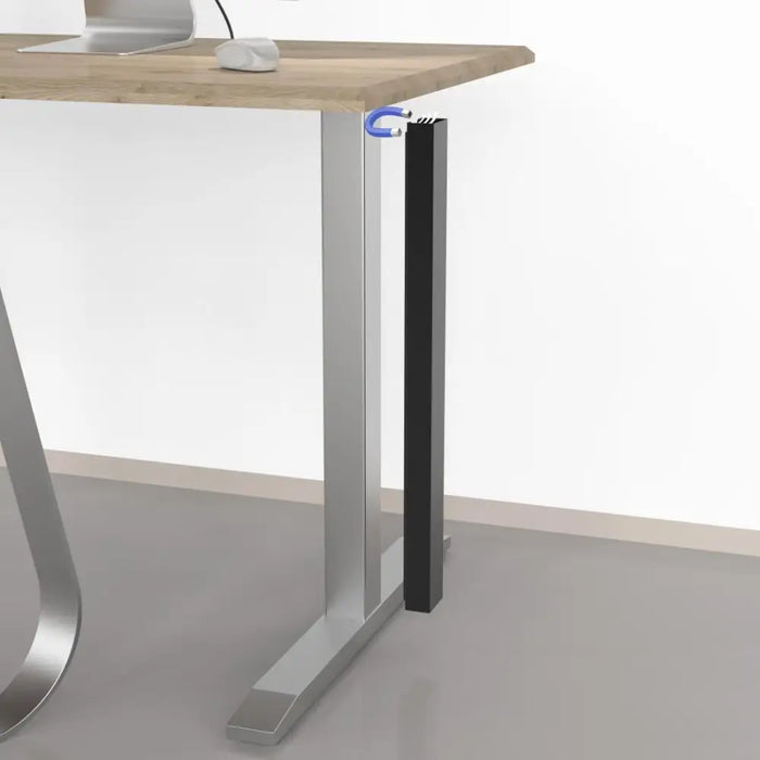 Magnetic cable channel HAMA 55 cm Mounting - table leg Black - Кабелни канали и шлаух спирали<<<Мрежово