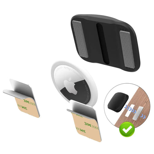 Magnetic case for AirTag - black - Cell phone cases and covers<<<HurtelXML