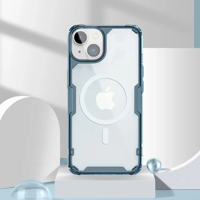 Magnetic Case Nillkin Nature TPU Pro for Apple iPhone 14 (Blue) - Protective cases for smartphones<<<Cases<<<GSM