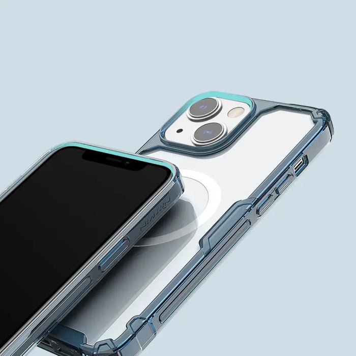 Magnetic Case Nillkin Nature TPU Pro for Apple iPhone 14 (Blue) - Protective cases for smartphones<<<Cases<<<GSM