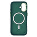 Magnetic Collection MagSafe iPhone 16 Case - Dark Green - Cell phone cases and covers<<<HurtelXML