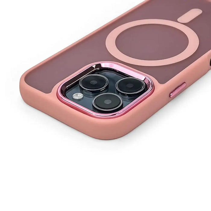 Magnetic Collection MagSafe iPhone 16 Plus Case - Pink - Cell phone cases and covers<<<HurtelXML