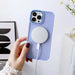 Magnetic Color Matte Case for iPhone 15 Pro - purple - Cell phone cases and covers<<<HurtelXML