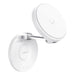 Magnetic Desktop Phone Stand Baseus MagPro self-adhesive (white) - Straps mounts