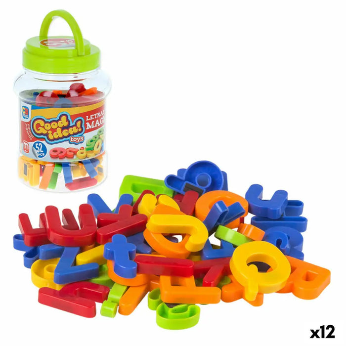 Magnetic Game Colorbaby Good idea letras y numeros 2 x 3 x 0,5 cm (12 Units) - Домашни Животни<<<Дом