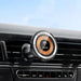 Magnetic holder with MagSafe inductive charger for 15W Dudao F12MAX ventilation grille - black - Cell phone