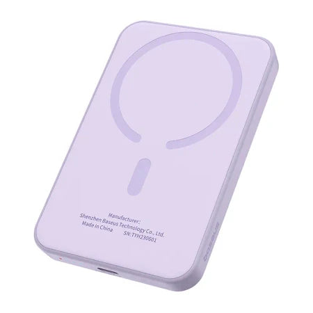 Magnetic Mini Powerbank Baseus 5000mAh 20W (purple) - Powerbanks<<<GSM Accessories<<<InnproXML&&&Powerbanks<<<HurtelXML